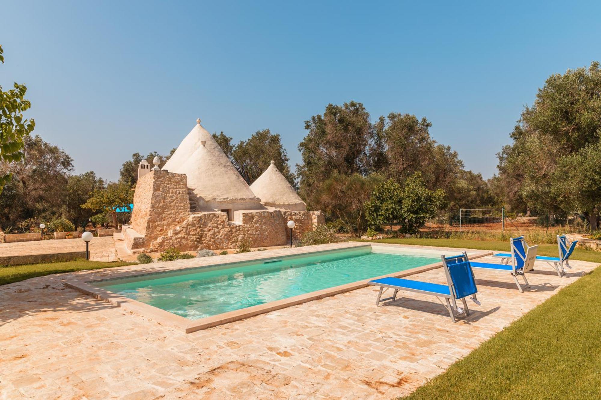 Trullo Tarantini Con Piscina Privata Appartement Latiano Buitenkant foto